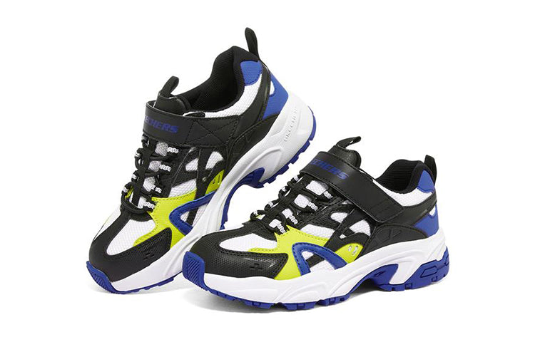 Skechers Stamina K 'Black Blue Yellow' 406114L-BKMT