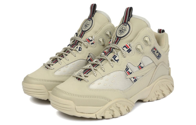 (WMNS) FILA Ray Tracer Cement Running Shoe Grey/Blue/Red 1JM00777_077