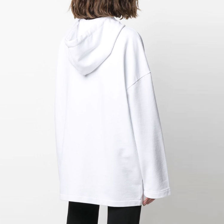 (WMNS) Off-White SS21 Logo Printing Hoodie Version White OWBB040S21JER0020132