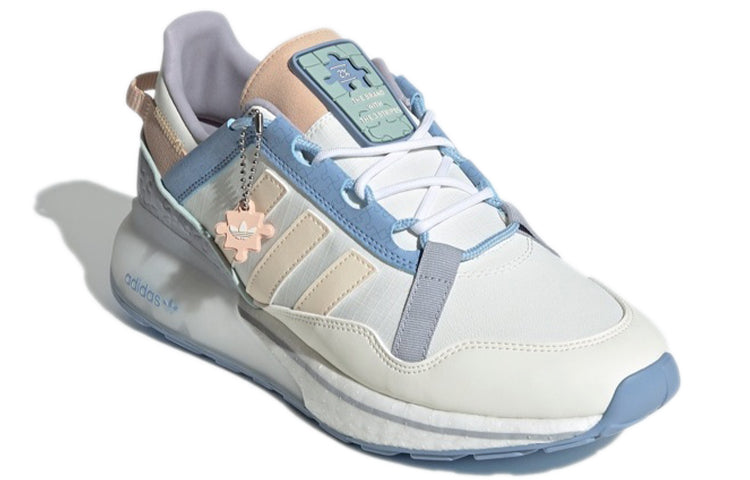 adidas originals Zx 2k Boost Pure Running Shoes White/Gray GZ3415