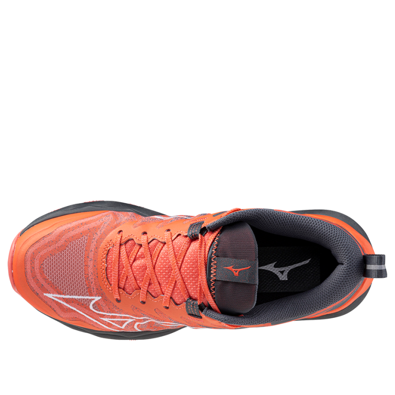 (WMNS) Mizuno Wave Daichi 8 Hot 'Coral White Turbulence' J1GK247101