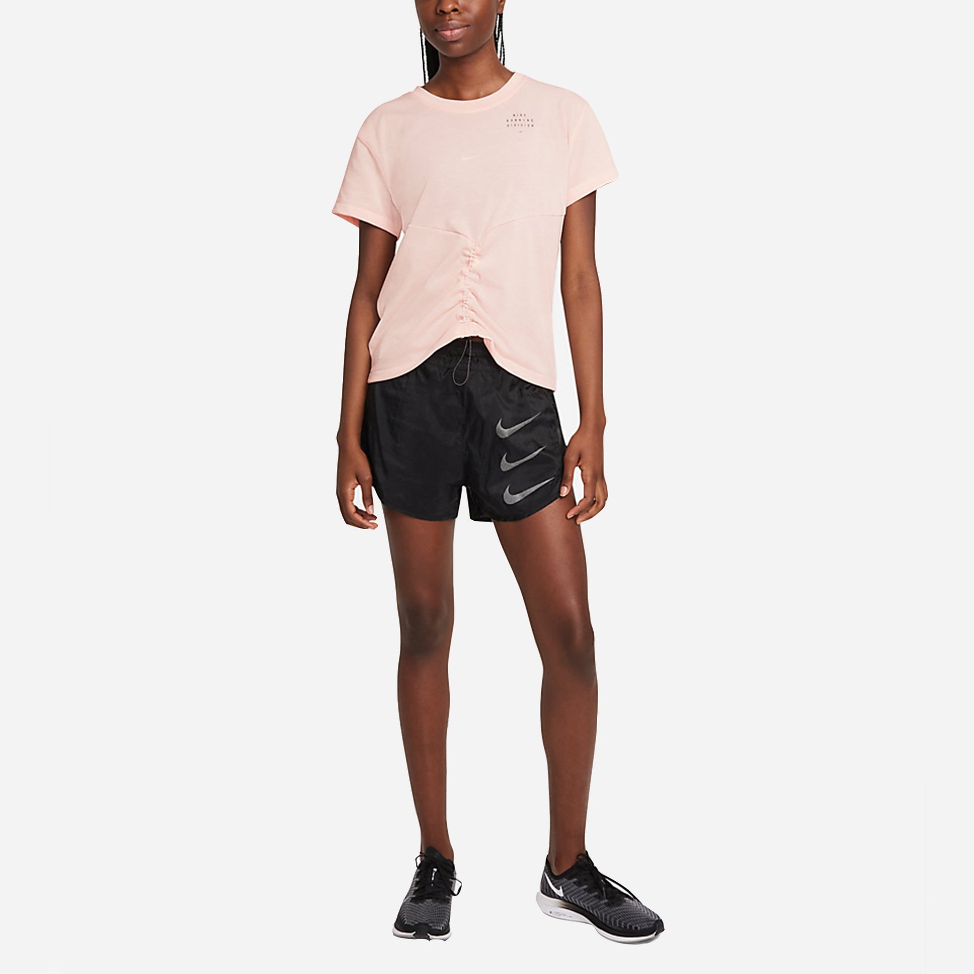 (WMNS) Nike Dri-FIT Run Division T-Shirts 'Orange' DD5316-864
