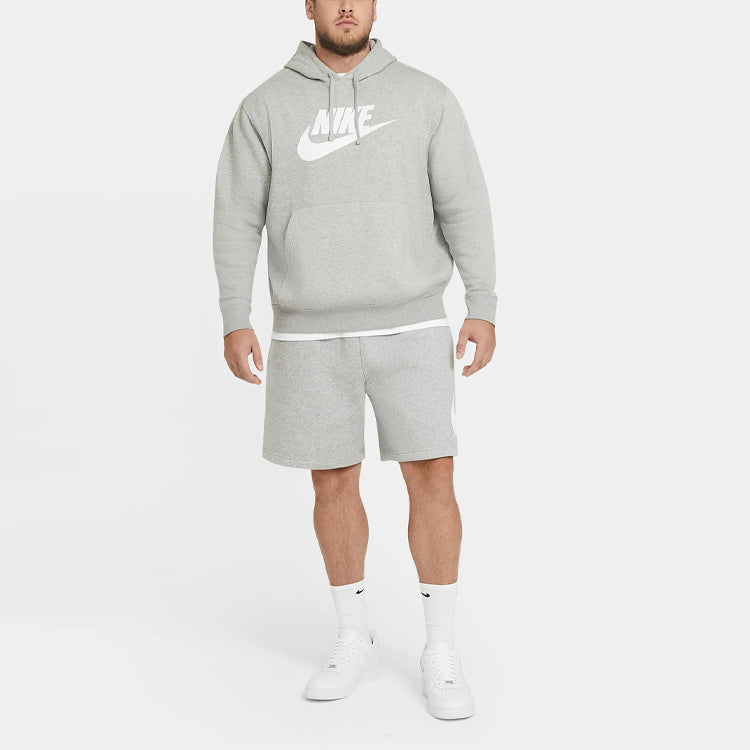 Nike Logo Drawstring Athleisure Casual Sports Shorts Gray BV2721-063