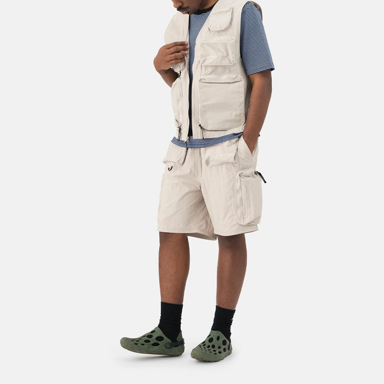 Stussy Nylon Approach Short 'Stone Grey' 112267