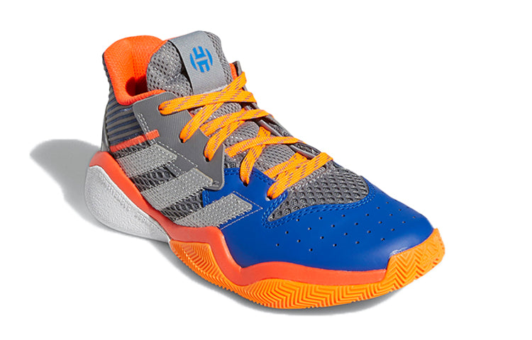 (GS) adidas Harden Stepback J 'Grey Royal Blue' FW8543