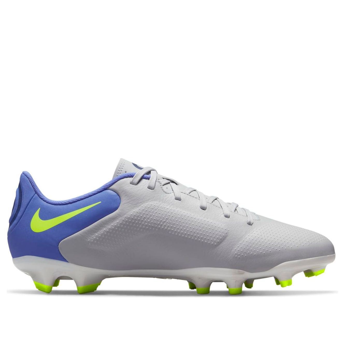 Nike Legend 9 Academy FG 'Grey Fog Sapphire Volt' DA1174-075