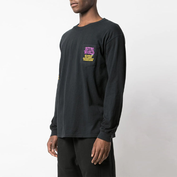 Travis Scott Astroworld La Exclusive T-shirt 'Black' TC-385