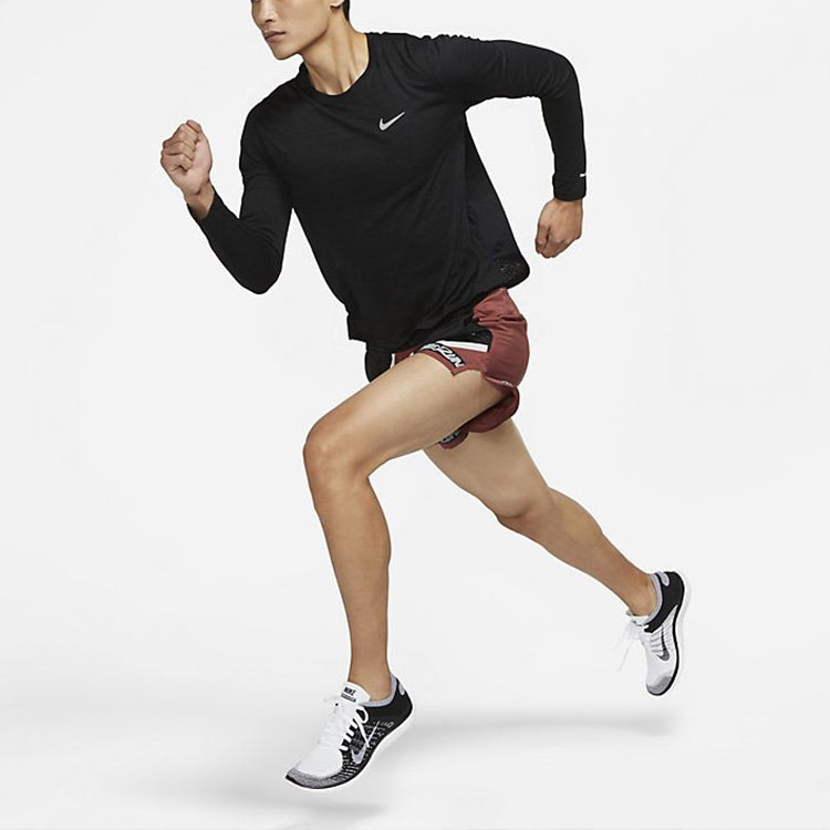 Nike AS Men's NK DF Miler Top LS Black CU5990-010