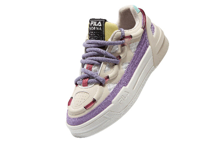 (WMNS) FILA Salto Low-Top White/Purple F12W141225FSV
