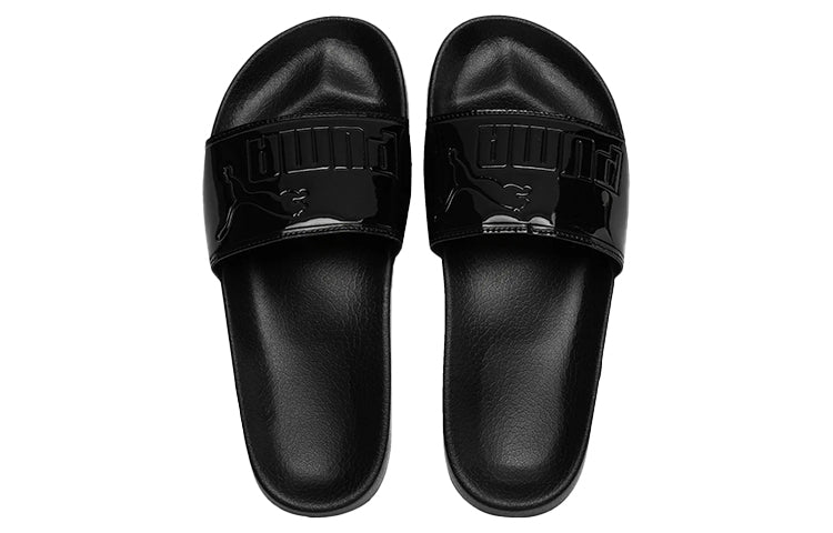 (WMNS) PUMA Leadcat Patent Slide Black 367282-01