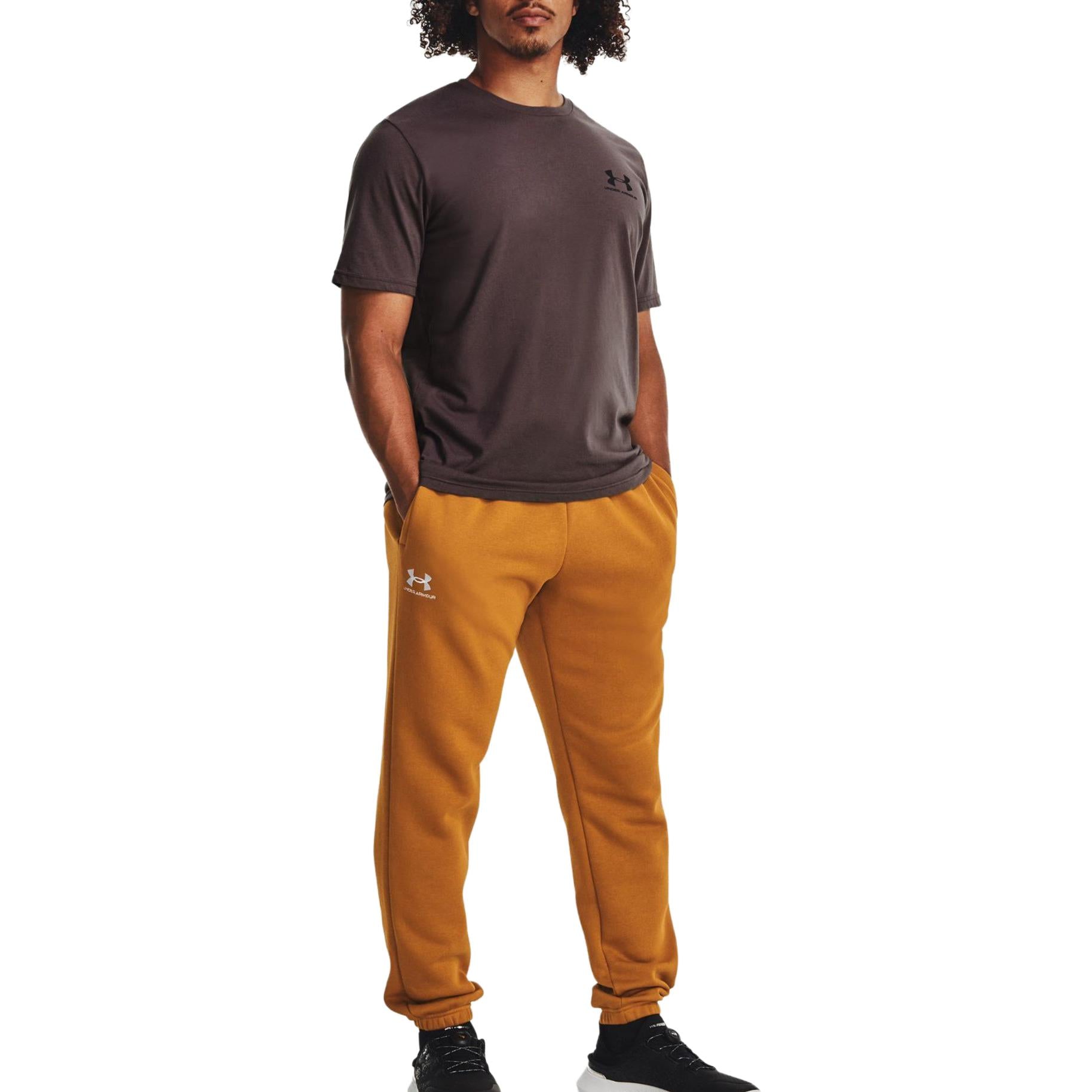 Under Armour Icon Fleece Joggers 'Tan' 1373882-707