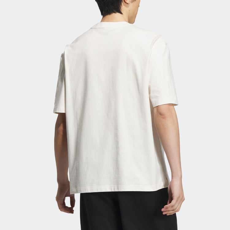 adidas Graphic Embosssed T-shirt 'Off White' IA8177