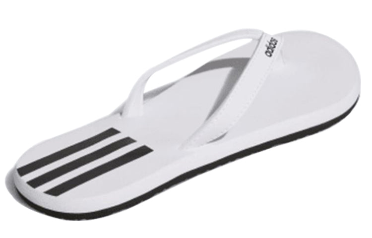 (WMNS) adidas Eezay Flip-flops Slides White/Black EG2038