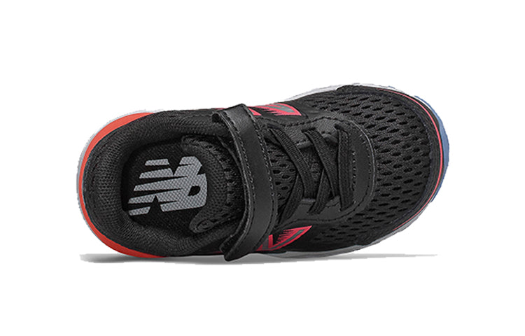 New Balance Bungee Lace 680v6 Black Red Toddler 'Black Red' IA680LK6
