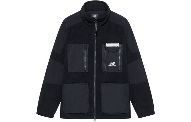New Balance Winter Snowsuit Warm Jacket Asia Sizing 'Beige Black' NPA43121-BEI