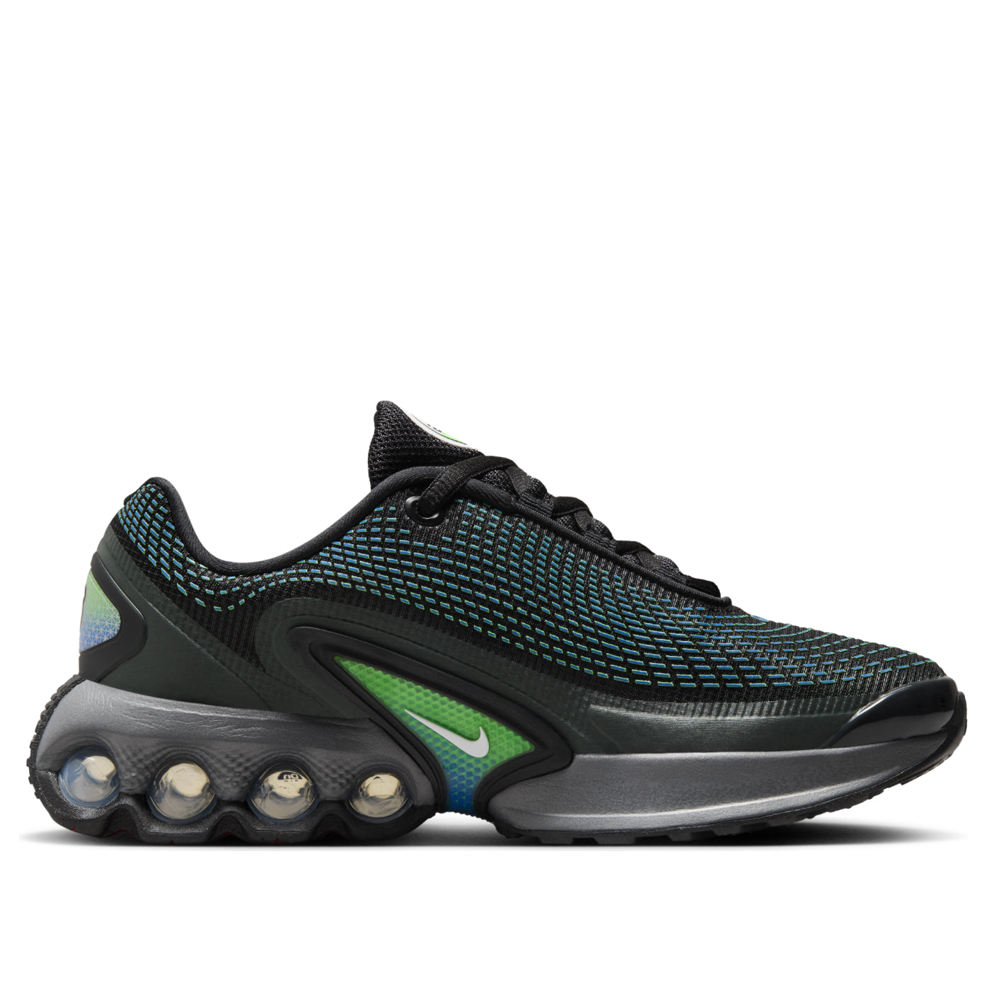 (GS) Nike Air Max Dn 'Black Hyper Cobalt Rage Green' FB8987-010