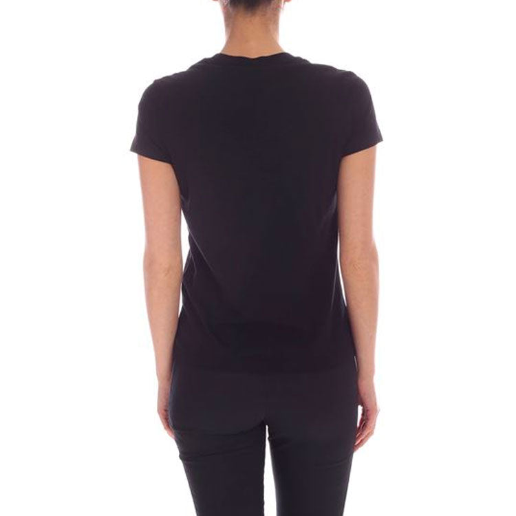 KENZO Large Eye Pattern Printing Round Neck Short Sleeve Black 2TS733-4YD-99