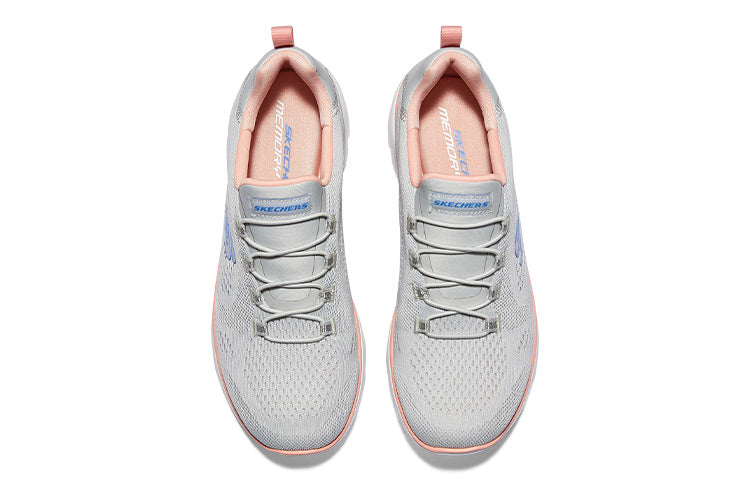 (WMNS) Skechers Summits Perfect Views 'Grey Orange' 149523-GYCL