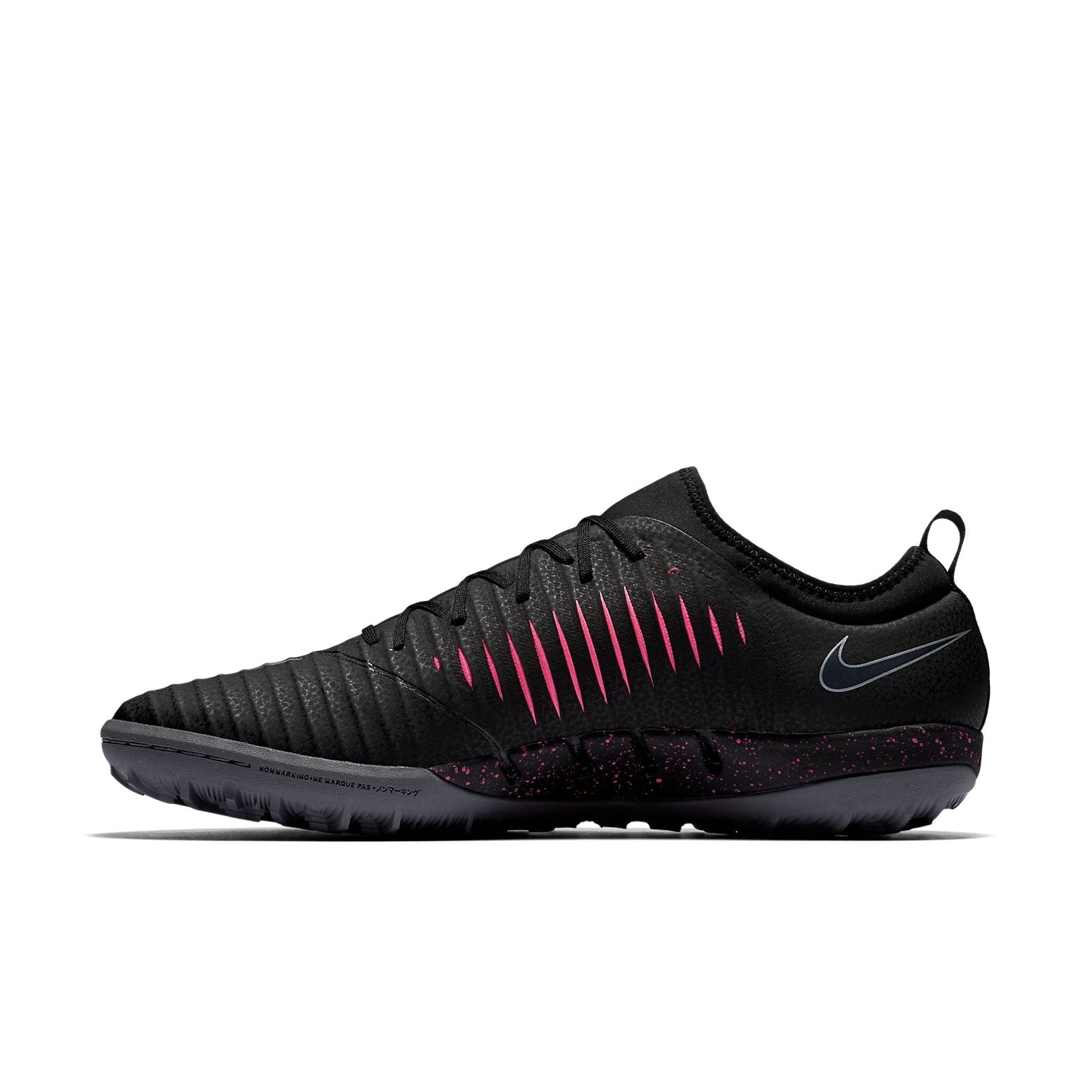 Nike MercurialX Finale II TF 'Black Pink Blast' 831975-006