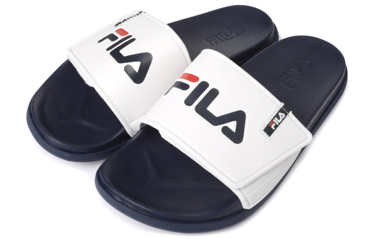 FILA Hook and Loop SportsSlipper Dark Blue/White 1SM00556_431