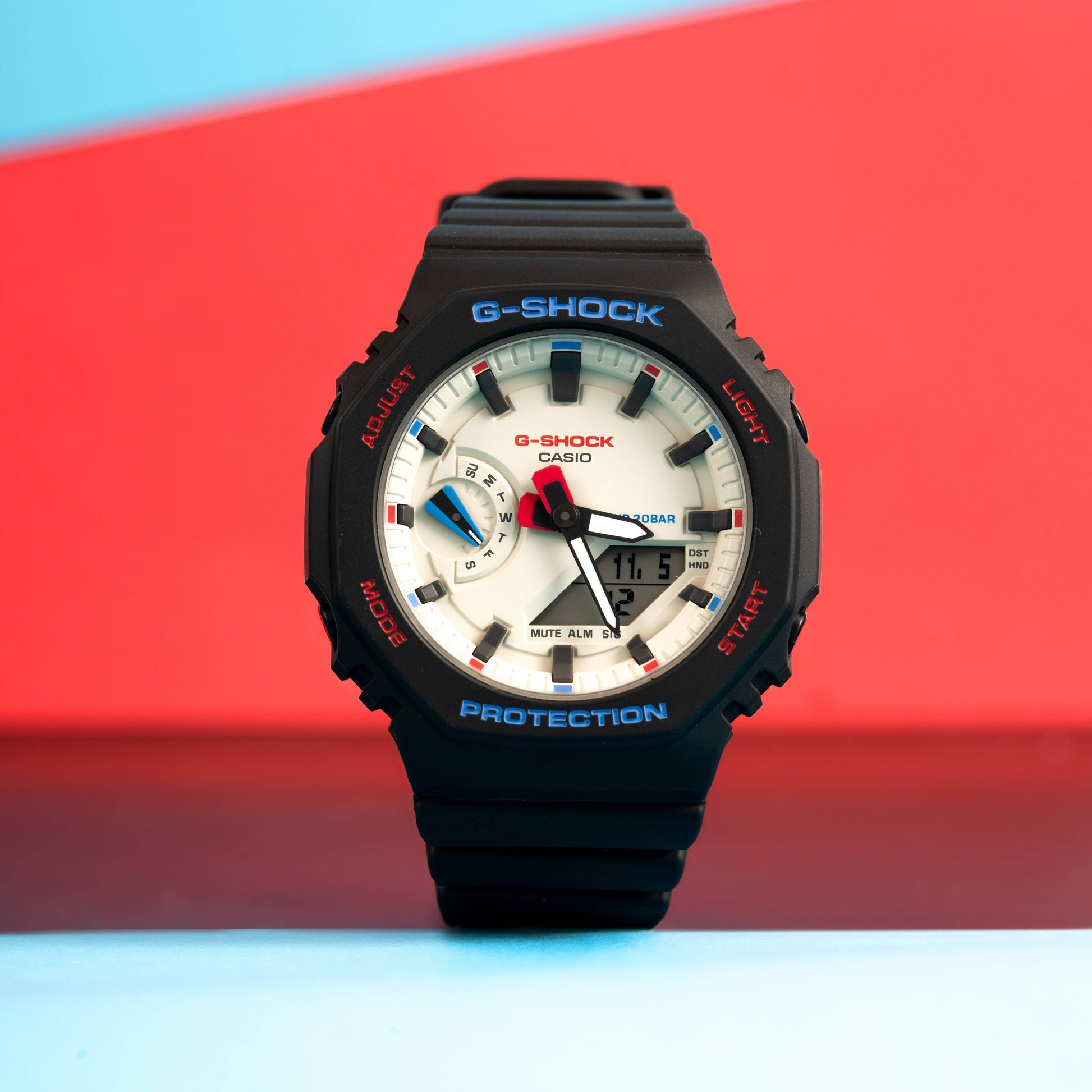 CASIO G-Shock Analog-Digital 'Black' GMA-S2100WT-1APR