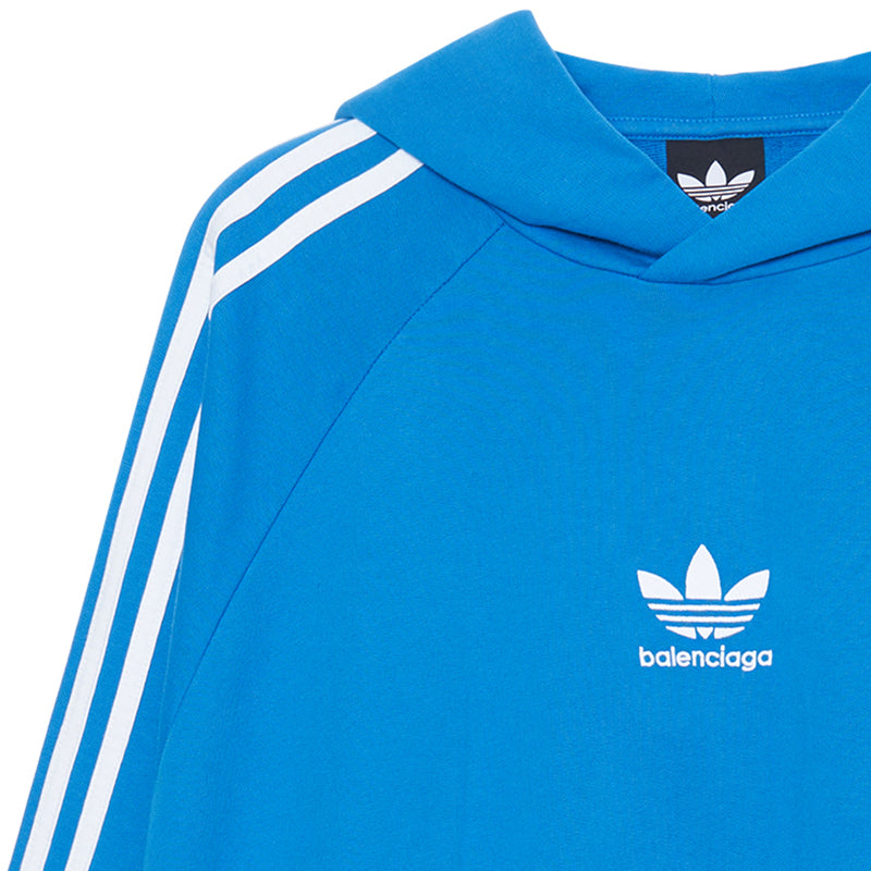 Balenciaga x adidas Hoodie Oversized 'Blue' 729322TNVN24026