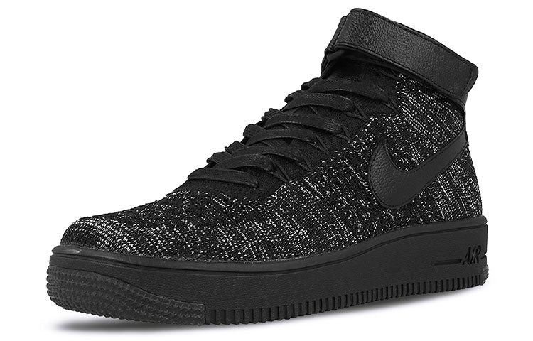 (WMNS) Nike Air Force 1 Flyknit 'Black' 818018-002