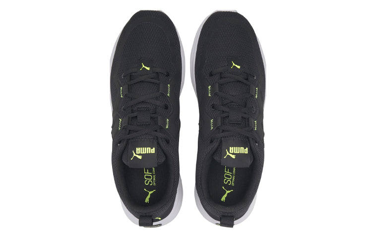 PUMA Softride Vital 'Black White Yellow' 193703-03