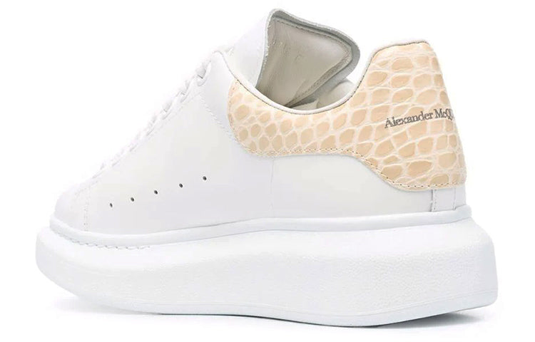 (WMNS) Alexander McQueen Oversized Sneaker 'White Sand' 553770WIBNA9758