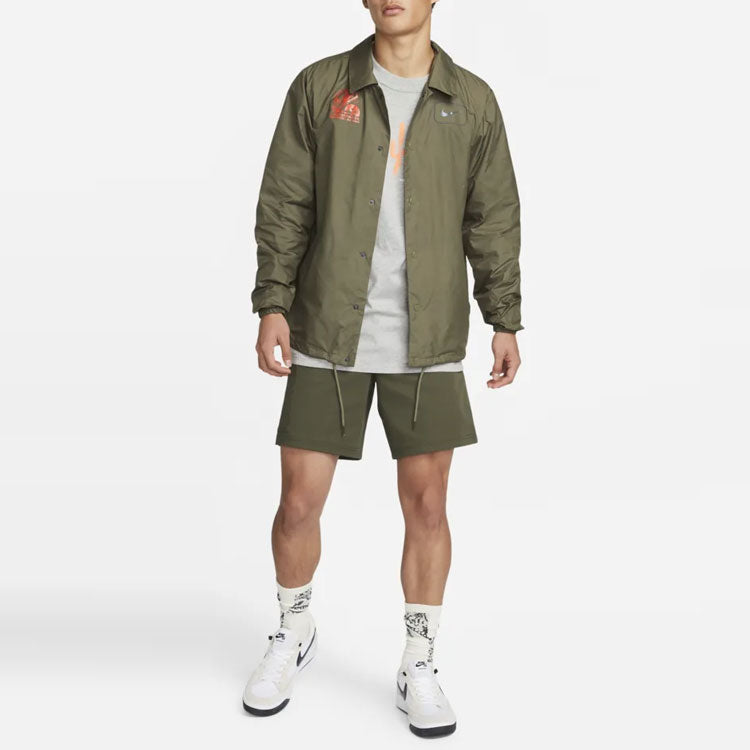 NIke SB Coach Jacket 'Olive' DV0580-222
