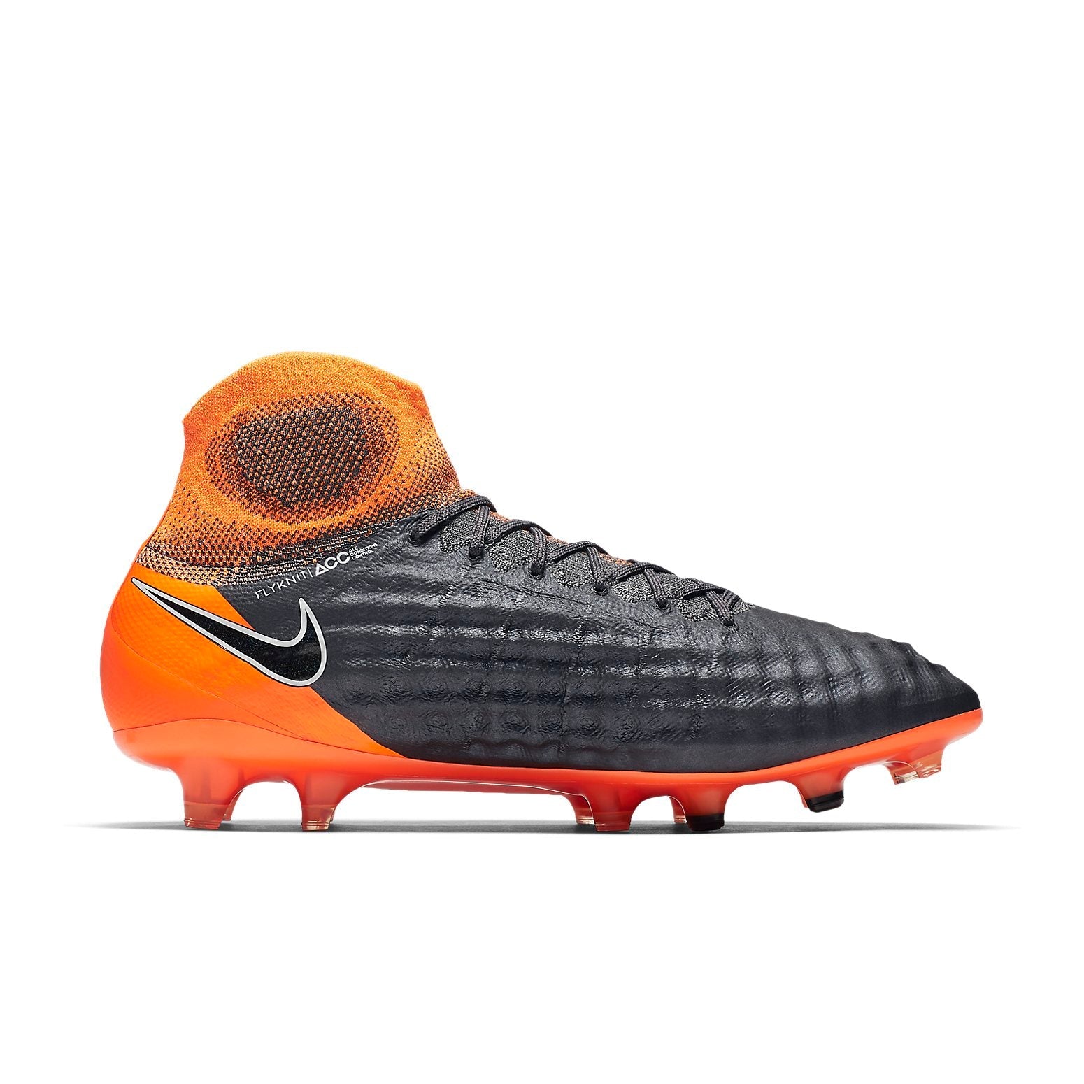 Nike Magista Obra 2 Elite DF FG 'Grey Total Orange' AH7301-080