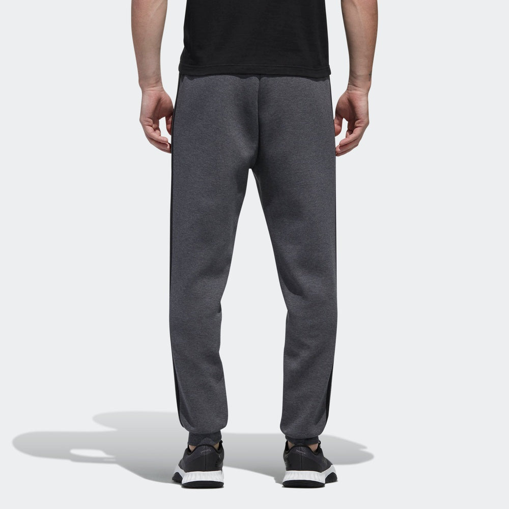 Men's adidas Sports Stylish Gray Long Pants/Trousers DW4647
