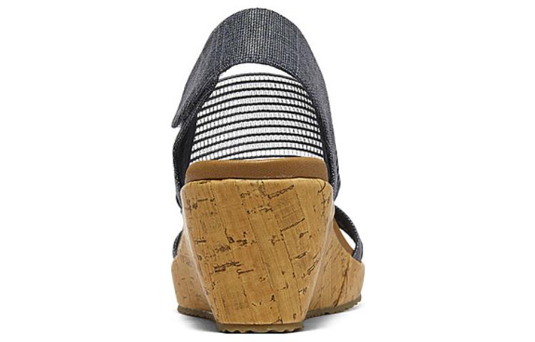 (WMNS) Skechers Beverlee-Casual Outing 'Grey Khaki' 119323-NVY