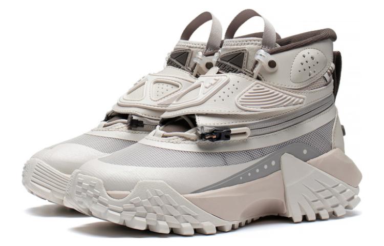 (WMNS) Li-Ning Counterflow Linchuan Dream Pursuit High Top 'Beige Grey' AGLS152-1