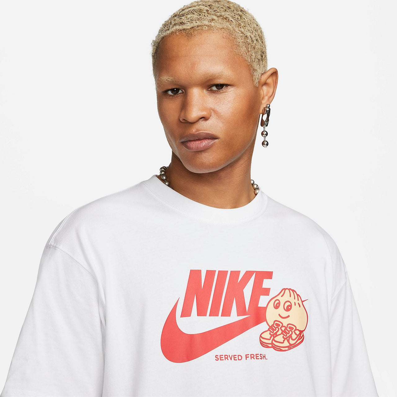 Nike Sportswear Max90 T-shirt Asia Sizing 'White' FB9804-100