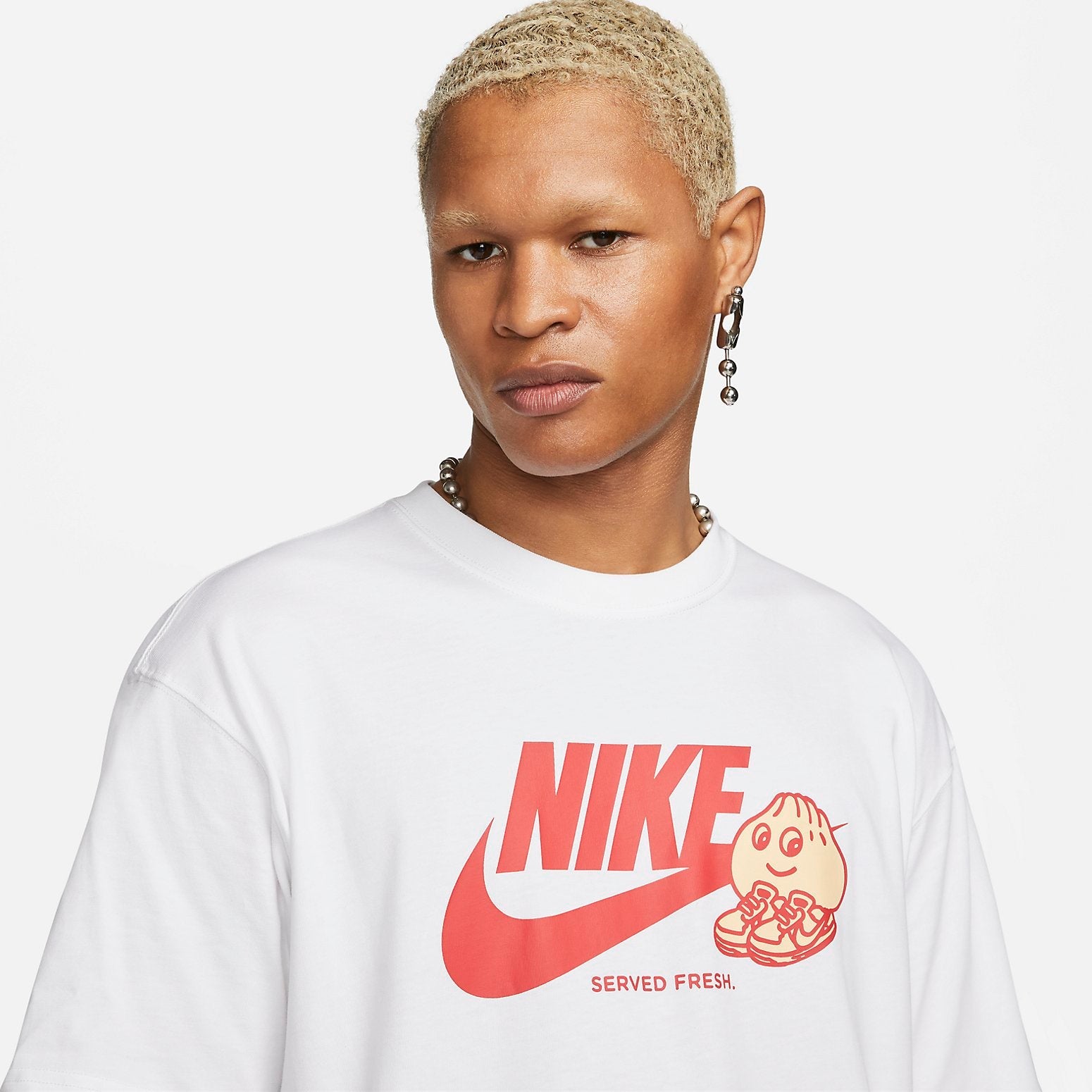 Nike Sportswear Max90 T-shirt Asia Sizing 'White' FB9804-100