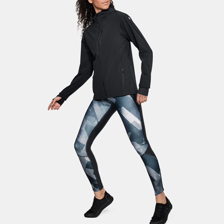 (WMNS) Under Armour Running Sports Jacket Black 1308929-001