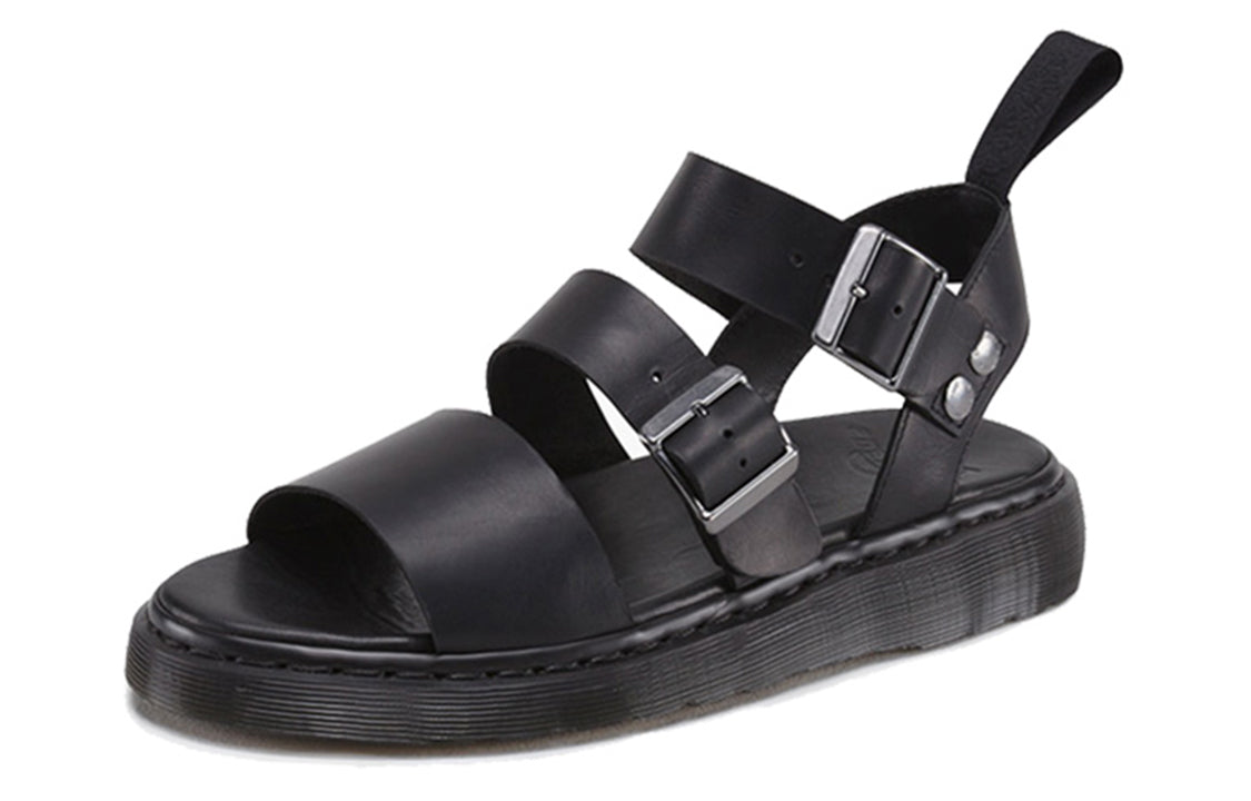 Dr. Martens Gryphon Brando Leather Gladiator Sandals 'Black' 15695001