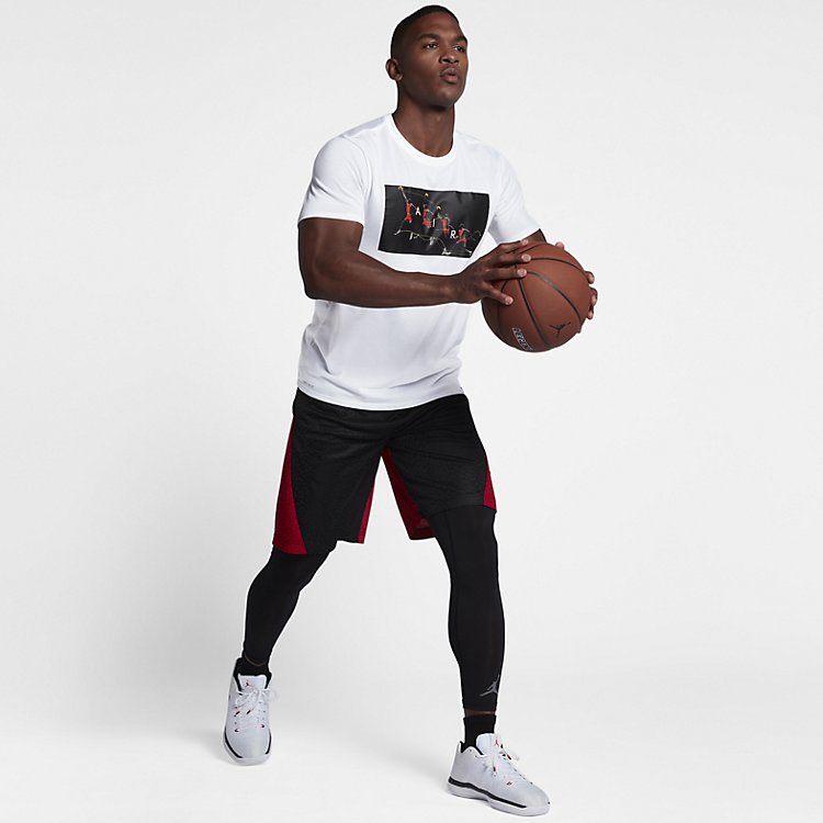Nike Basketball s Men JBSK DF FLIGHT PHOTO Tee 878382-100