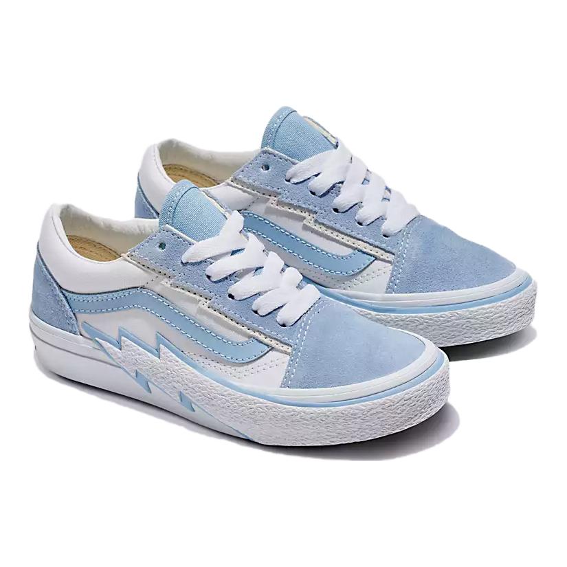 (GS) Vans Old Skool Shoes 'Bolt - Baby Blue' VN000MT0689