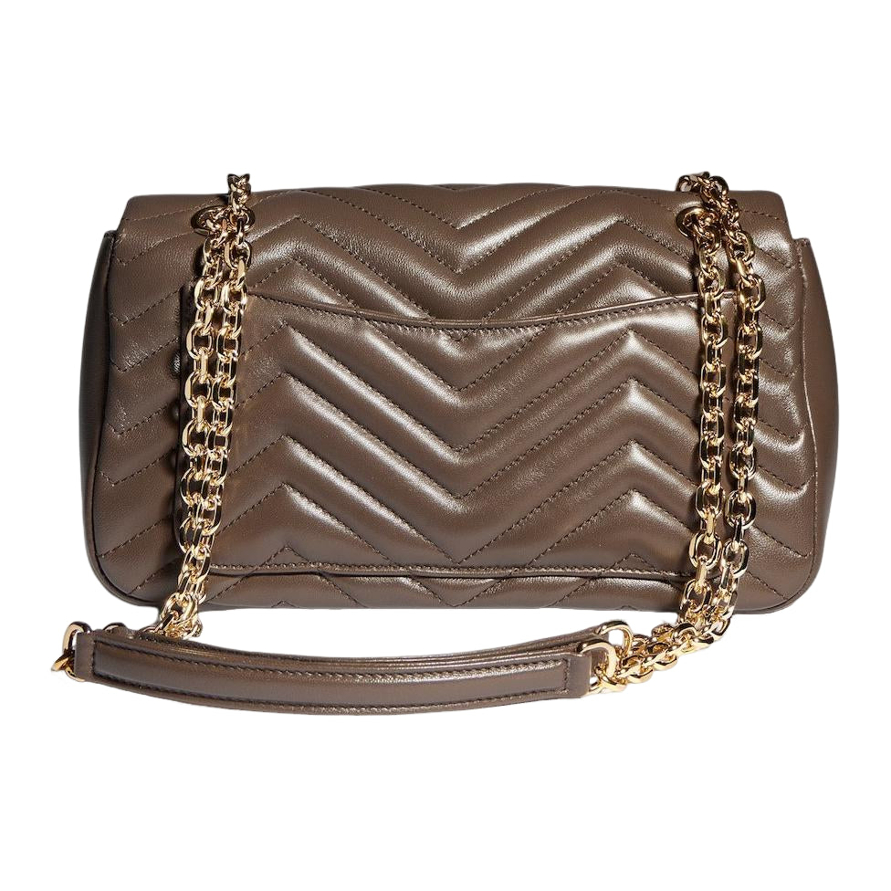 (WMNS) Gucci GG Marmont Medium Shoulder Bag 'Dark Taupe' 837267-AAGUE-2818