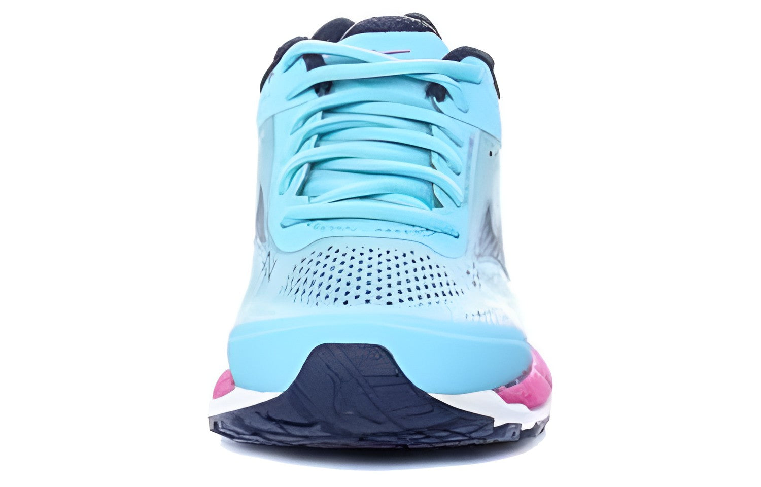 Mizuno Synchro Mx 2 Low Tops Wear-resistant Blue Pink J1GF171918