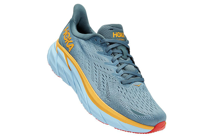 HOKA ONE ONE Clifton 8 2E Wide 'Goblin Blue Mountain Spring' 1121374-GBMS