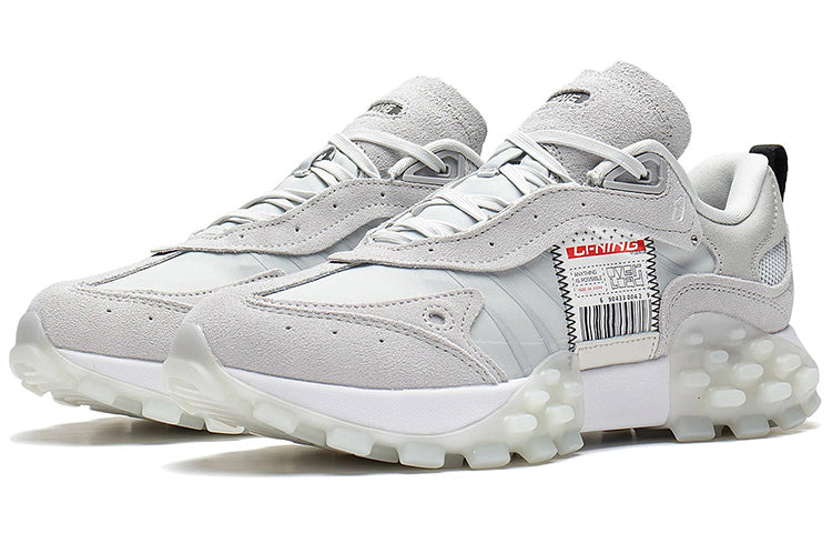 (WMNS) Li-Ning Overload Sport Leisure 'Light Grey' AZGS082-2