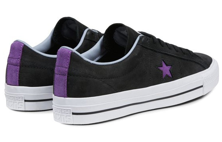 Dinosaur Jr. x Converse One Star Suede Leather Sneaker 'Black Purple' 158660C
