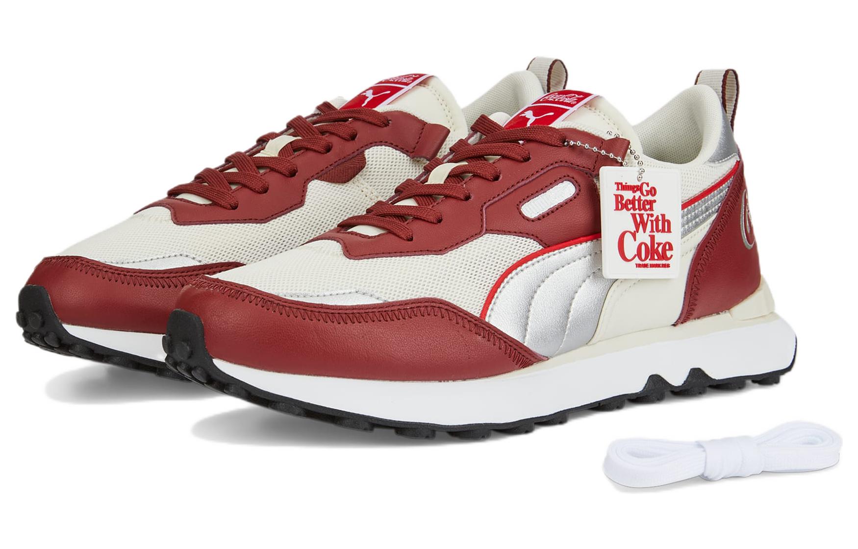 PUMA Coca-Cola x Rider FV 'Intense Red Silver' 387023-01