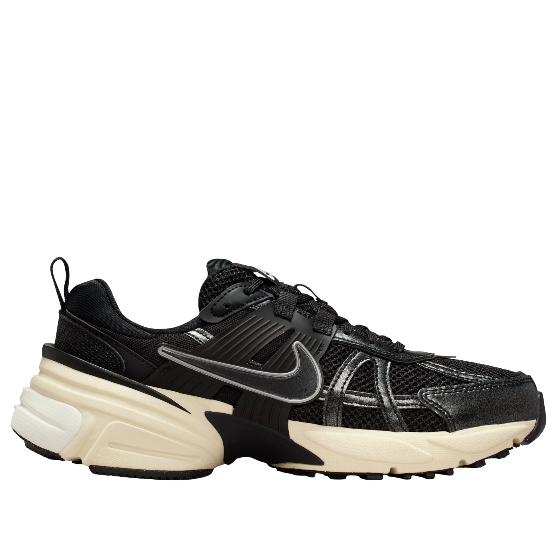 (WMNS) Nike V2K Run 'Black Metallic Silver' FD0736-012