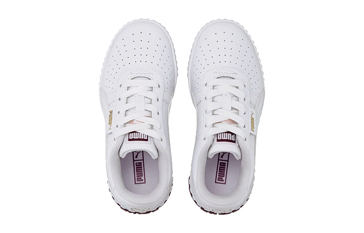 PUMA Cali Kids' White/Brown 373156-01