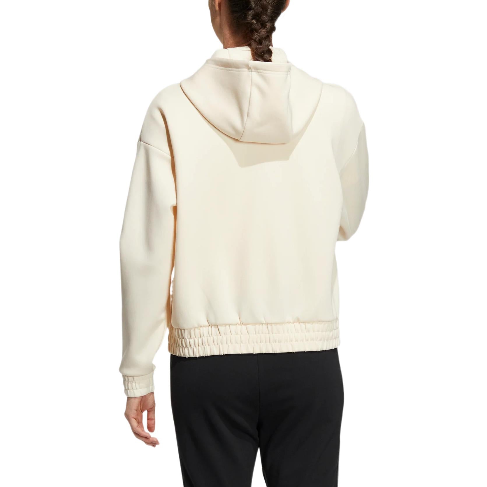 (WMNS) adidas Hoodie 'White' HZ7035