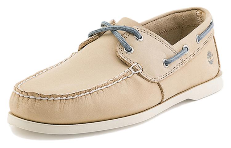 Timberland Cedar Bay Boat Shoes 'Light Beige Nubuck' A66DHW